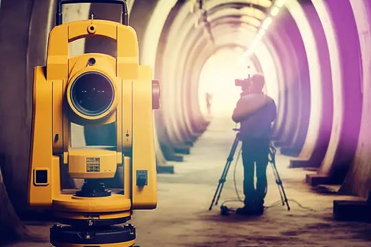 Total Station and Laser Scanner