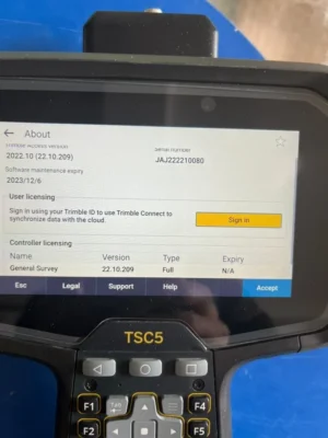 Trimble TSC5 Data Controller