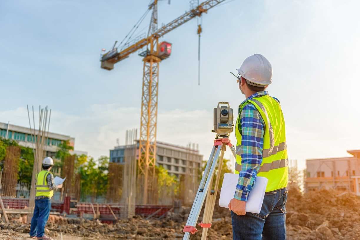 Land Surveyors in Construction