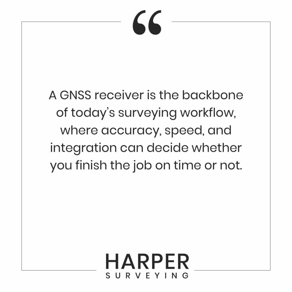 A GNSS receiver is the backbone of today’s surveying workflow, where accuracy, speed, and integration can decide whether you finish the job on time or not.